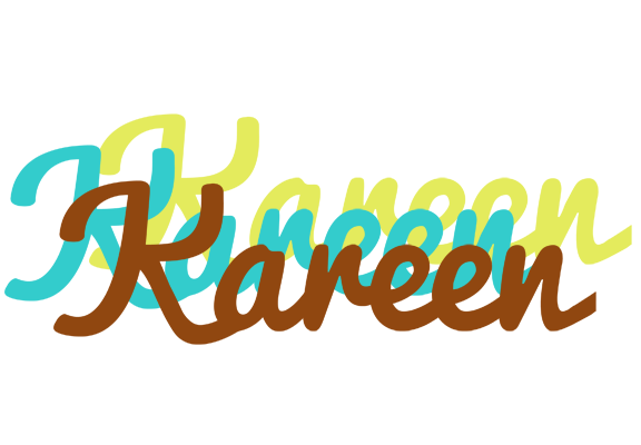 Kareen cupcake logo