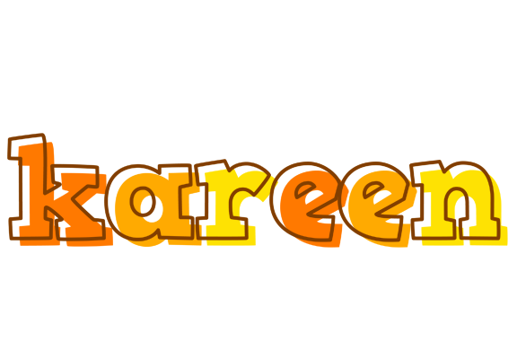 Kareen desert logo