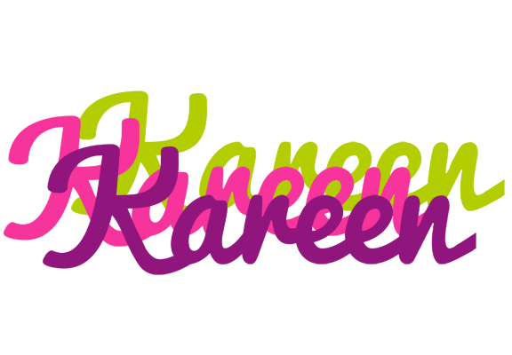 Kareen flowers logo