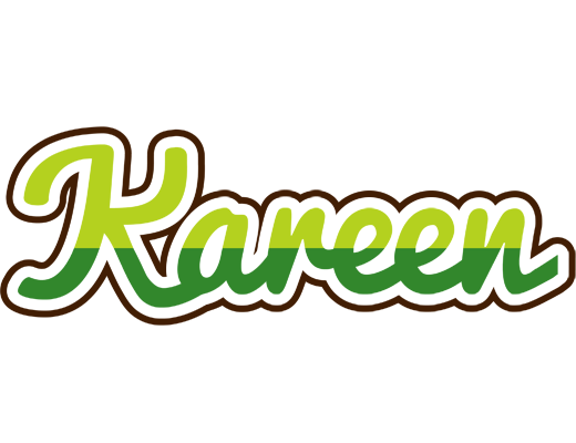 Kareen golfing logo