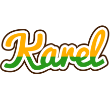 Karel banana logo