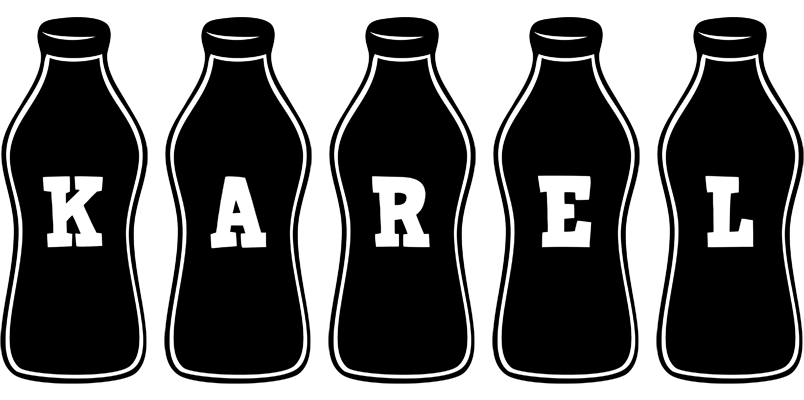 Karel bottle logo
