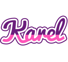 Karel cheerful logo