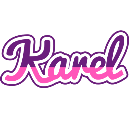 Karel cheerful logo