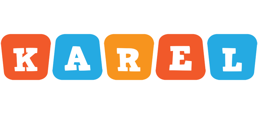 Karel comics logo
