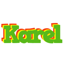 Karel crocodile logo