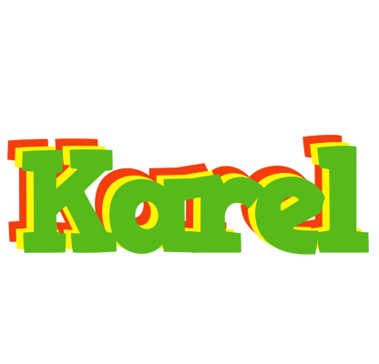Karel crocodile logo