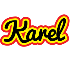 Karel flaming logo