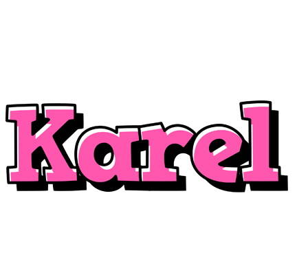 Karel girlish logo