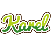 Karel golfing logo