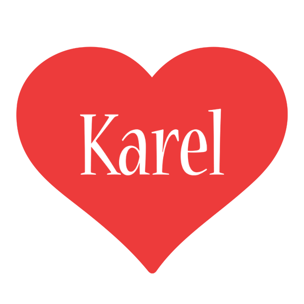 Karel love logo