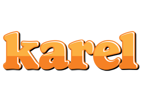 Karel orange logo