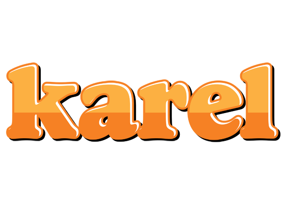 Karel orange logo