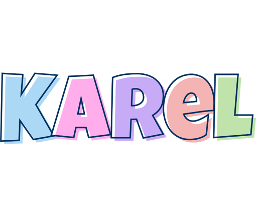 Karel pastel logo