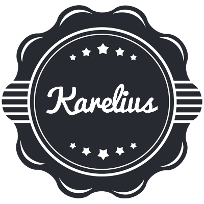 Karelius badge logo