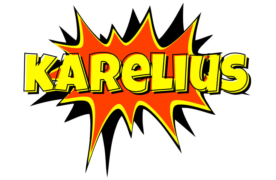 Karelius bazinga logo
