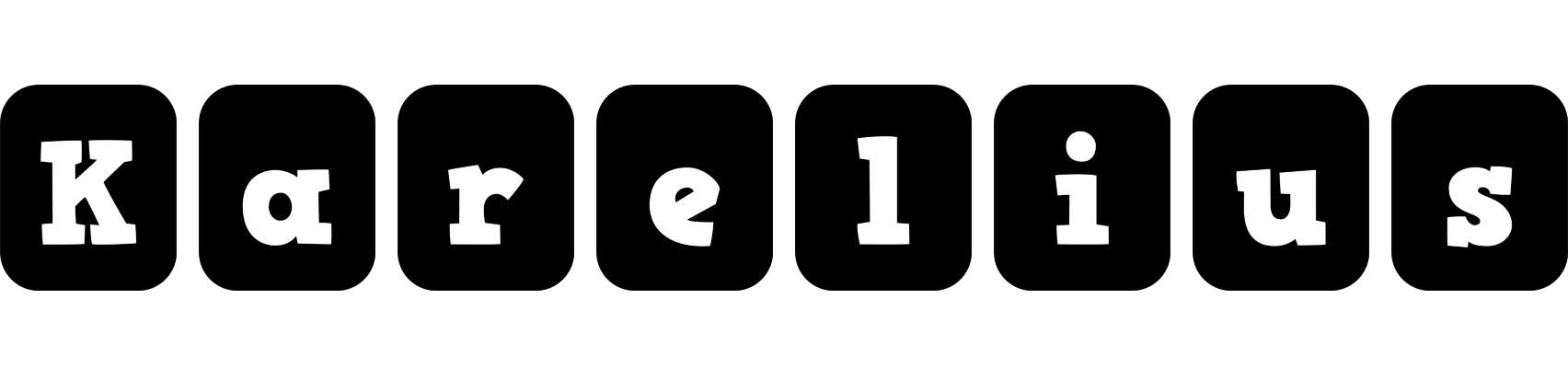 Karelius box logo