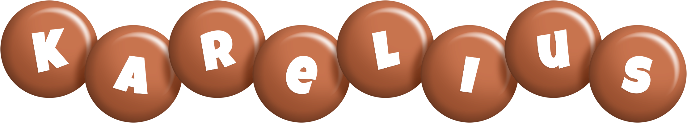 Karelius candy-brown logo