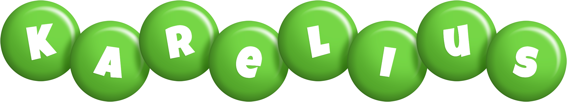 Karelius candy-green logo