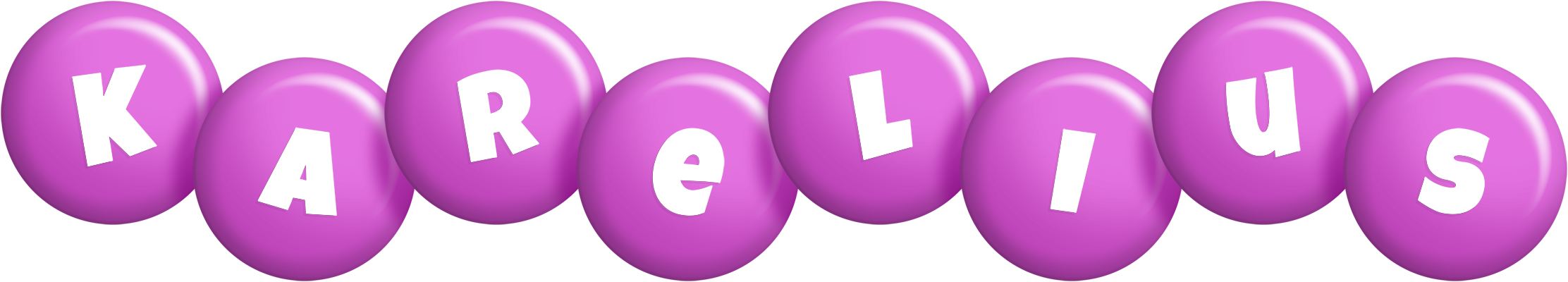 Karelius candy-purple logo