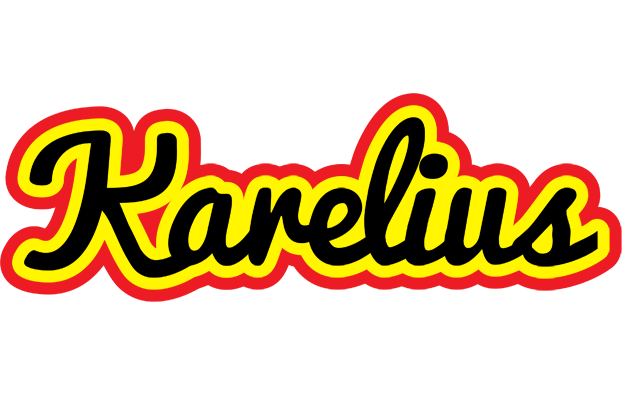 Karelius flaming logo