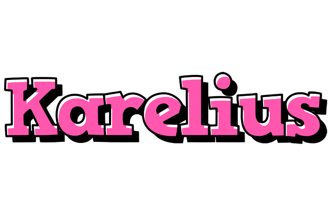 Karelius girlish logo