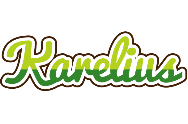 Karelius golfing logo