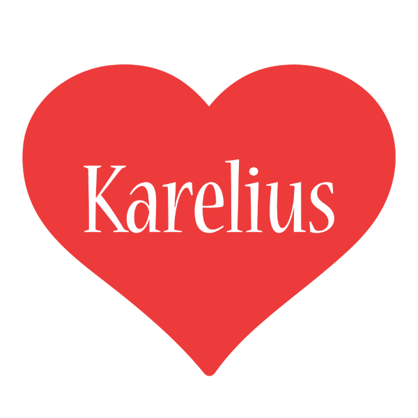 Karelius love logo