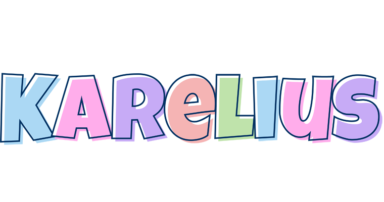 Karelius pastel logo