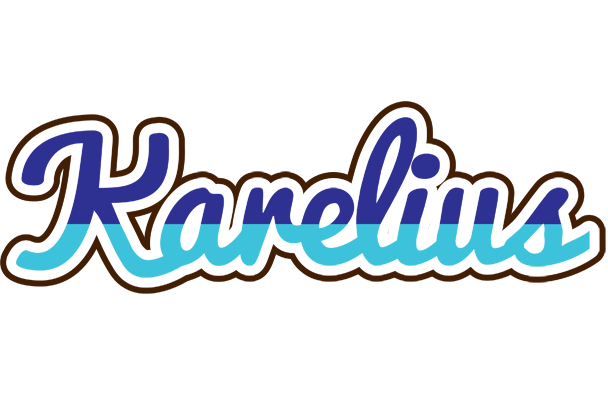 Karelius raining logo
