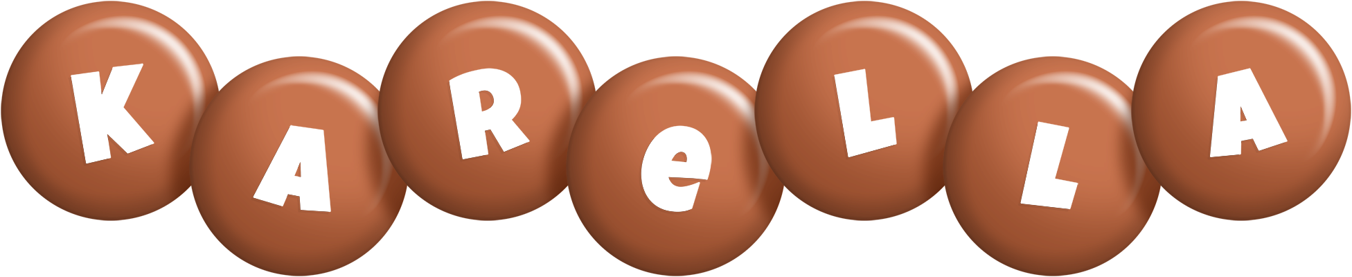 Karella candy-brown logo