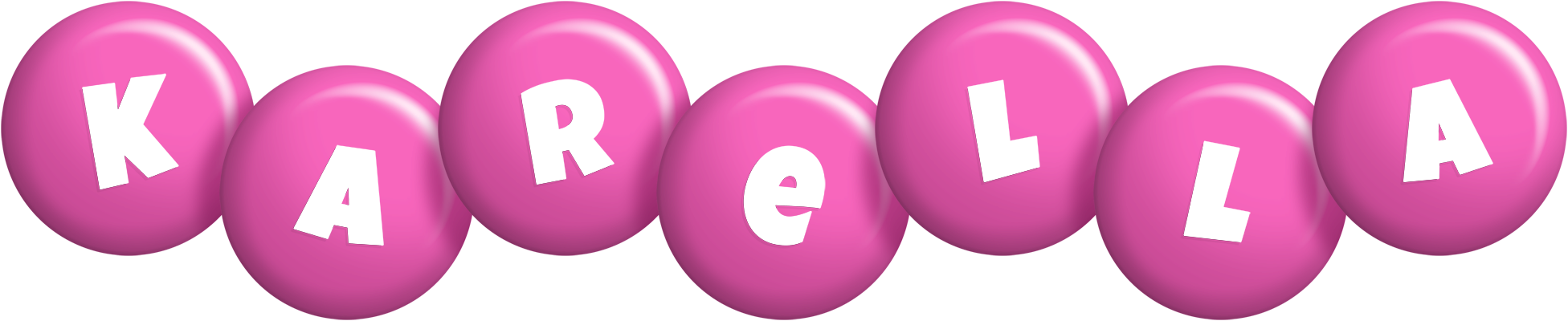 Karella candy-pink logo