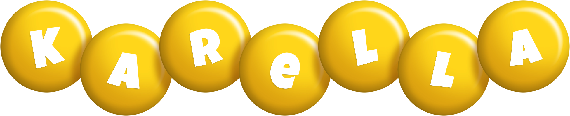 Karella candy-yellow logo