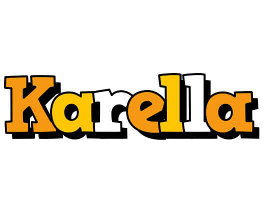 Karella cartoon logo