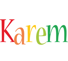 Karem birthday logo