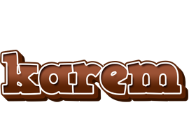 Karem brownie logo