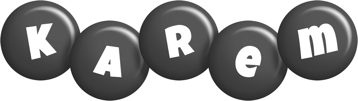 Karem candy-black logo