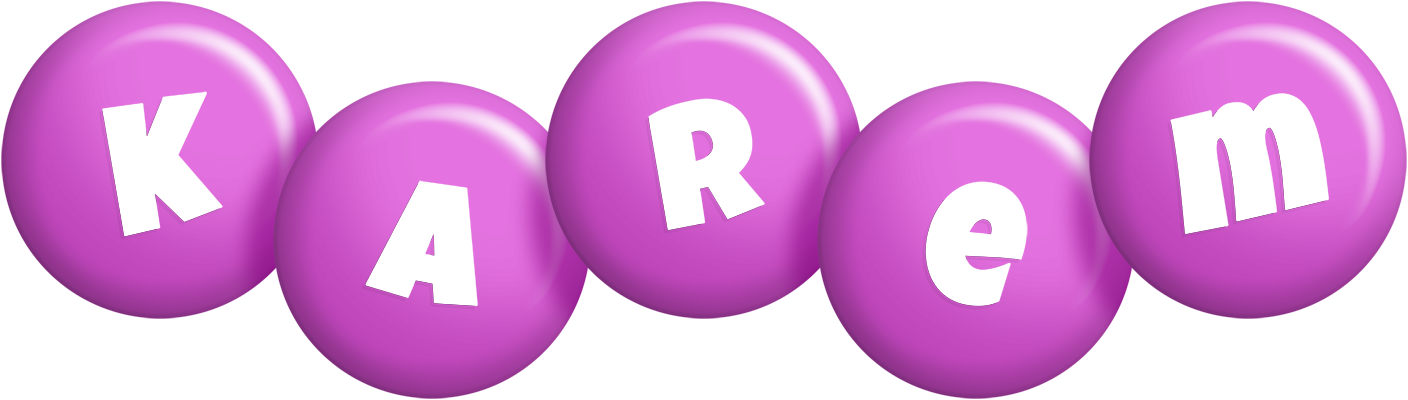 Karem candy-purple logo