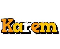 Karem cartoon logo