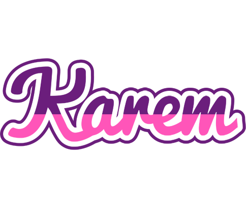 Karem cheerful logo