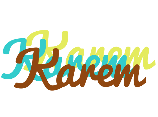 Karem cupcake logo