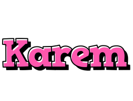 Karem girlish logo