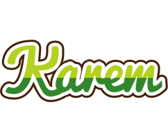 Karem golfing logo