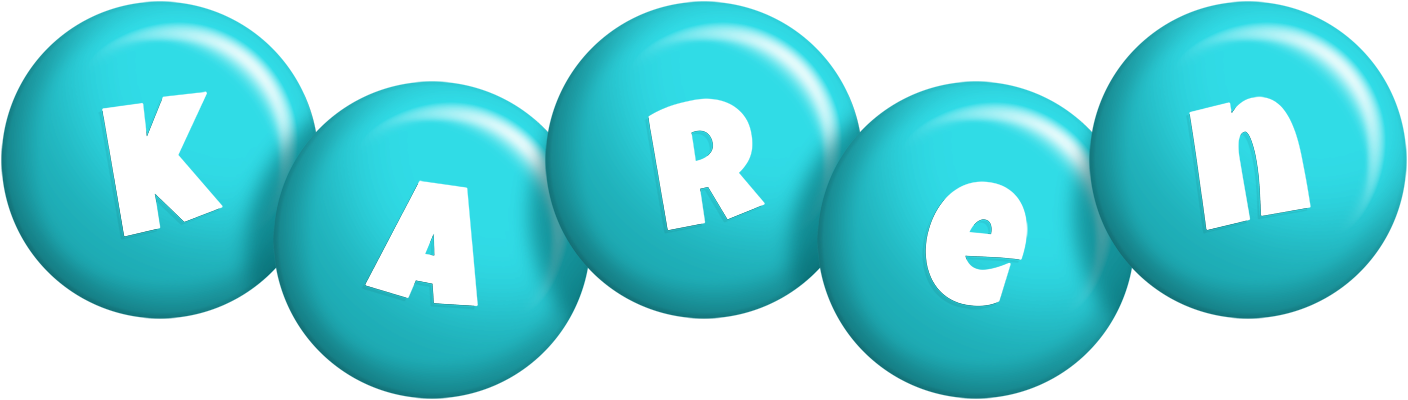 Karen candy-azur logo