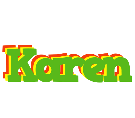 Karen crocodile logo