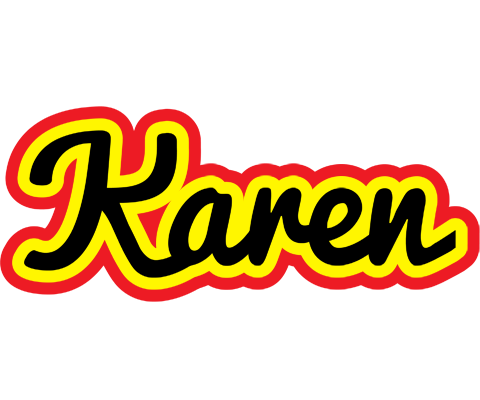 Karen flaming logo