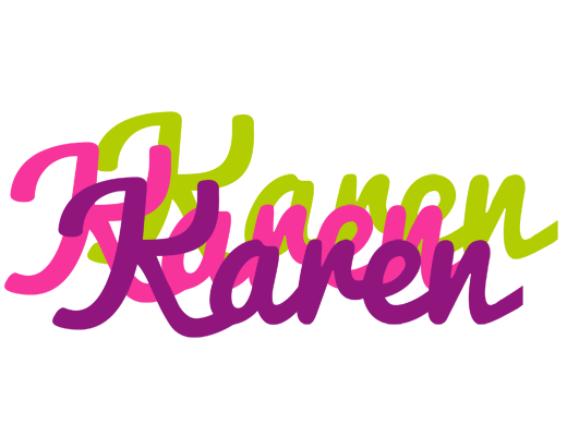 Karen flowers logo