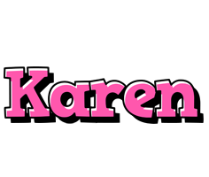 Karen girlish logo