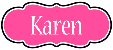 Karen invitation logo