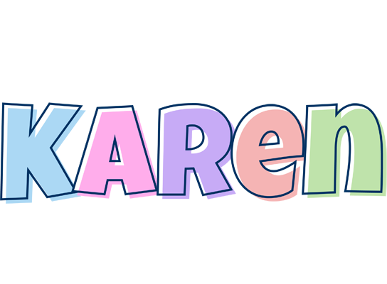 Karen pastel logo